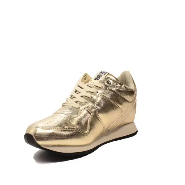 Tommy Hilfiger sneakers con zeppa basso oro articolo FW0FW01877/901 