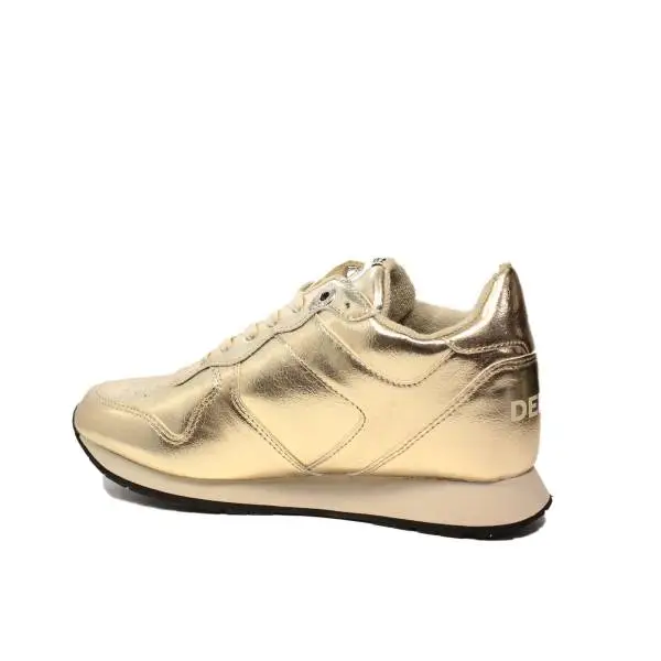 Tommy Hilfiger sneakers con zeppa basso oro articolo FW0FW01877/901 