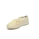 Byblos sneaker woman low in pizzo ivory color beige/article ultra sport SHB227