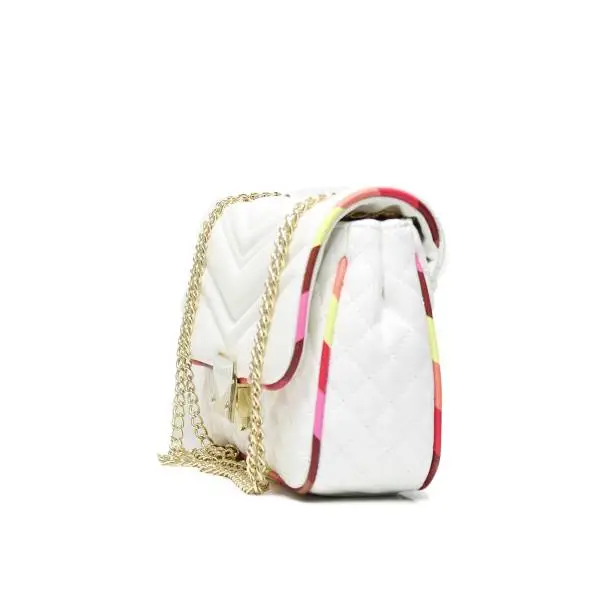 Valentino Handbags VBS2KU04 CORVETTE borsa donna BIANCO/MULTIC