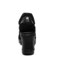 Agile by Rucoline sneaker donna traforata di colore nero con zeppa alta articolo 1800 A CHAMBERS SOFT NERO