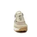 Agile by Rucoline sneaker donna traforata di color beige con zeppa articolo 1304 A CHAMBERS SOFT BEIGE
