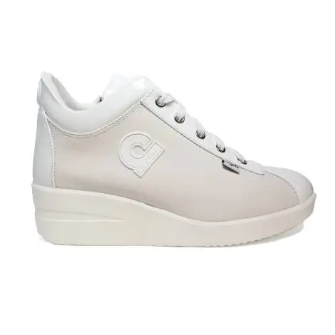 Agile by Rucoline sneaker woman with Zeppa color white ARTICLE 226 TO CHARO CASIL WHITE