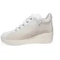 Agile by Rucoline sneaker donna con zeppa colore bianco articolo 226 A CHARO CASIL BIANCO