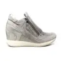 Geox sneaker woman with wedge internal light gray article D620QA 0CD22 c1010 D NYDAME TO