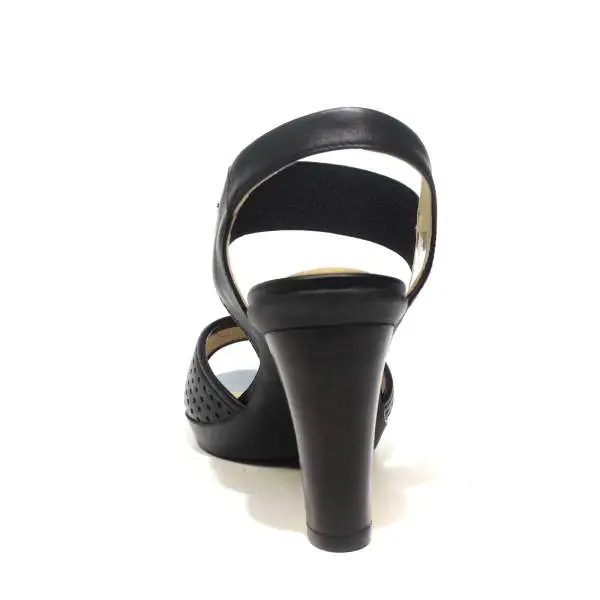 Geox sandalo donna con tacco alto colore nero articolo D821VC 00085 C9999 D JADALIS C