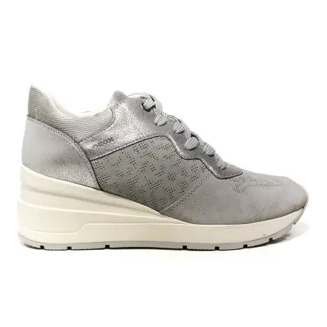 Geox sneaker woman with wedge high gray article D828LC 022BN C1010 D ZOSMA C