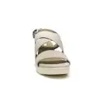 Geox sandalo donna con zeppa medio alta color bianco sporco articolo D828AB 06R43 C1002 D MARYKARMEN P.B