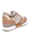 Apepazza sneaker con pietre nel lato color cipria articolo RSD11/DIAMONDS RAPHAELLE