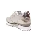 Apepazza sneaker con pietre sugli strappi colore argento articolo RSD12/SATIN RAYMONDE