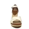 Tommy Hilfiger FW0FW02652/121 sandalo donna con zeppa alta colore bianco