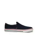 Tommy Hilfiger man gymnastic FM0FM01058 midnight-colored textile and suede