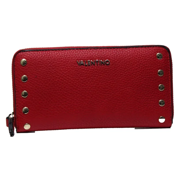 Valentino Handbags VPS1OW155 LUCY RED women's wallet with zip closure