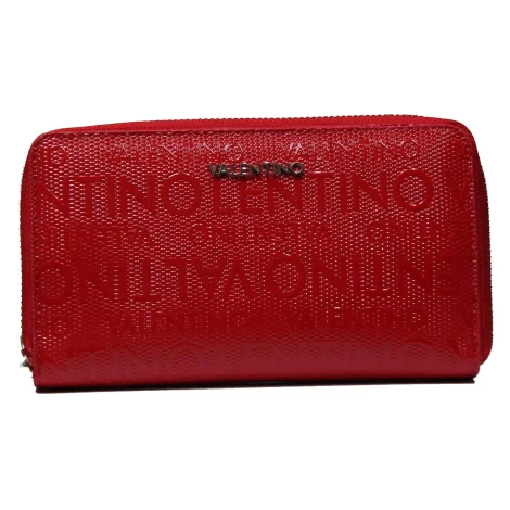  Valentino Handbags VPS1OM47 SERENITY RED women's wallet with clip closure