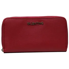  Valentino Handbags VPS319155 READY RED women's wallet with zip closure