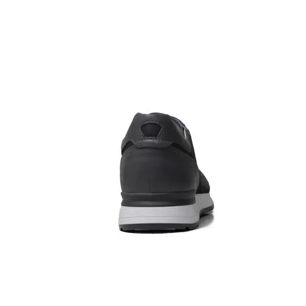 Nero Giardini sneaker da uomo in camoscio colore grigio P900832U 214 