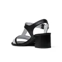 Nero Giardini sandalo con tacco medio colori nero e bianco modello P908200D 100