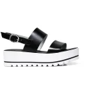 Nero Giardini sandalo donna colori nero e bianco modello P908322D 100