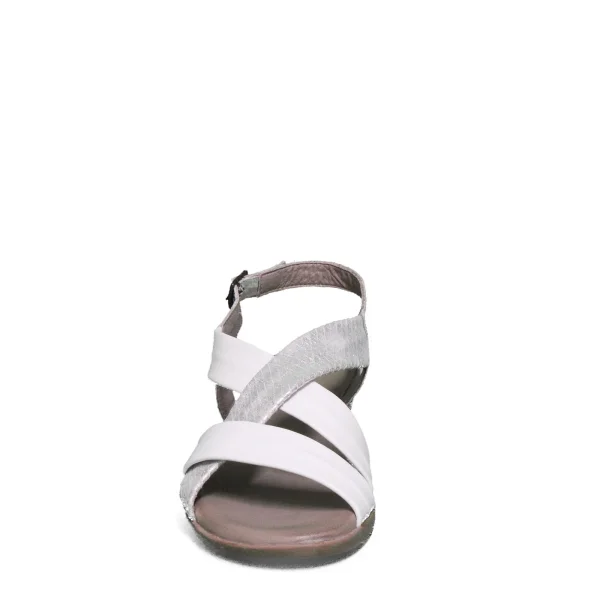 Bueno Shoes White-Tipo Silv.-Plata L1505