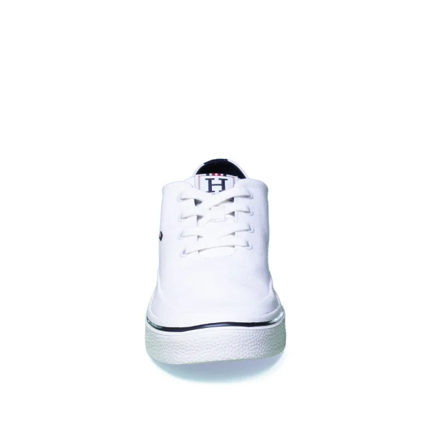 Tommy Hilfiger sneaker uomo di colore bianco con lacci modello FM0FM02059 121