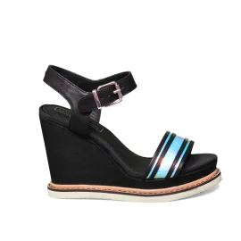 Tommy Hilfiger sandal with wedge high BLACK FW0FW03823 990