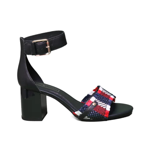 Tommy Hilfiger sandal with wedge high blue FW0FW03948 403