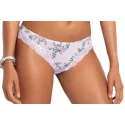 Brazilian SièLei microfiber with floral print colored and edges in pizzo in tone.Art.6517