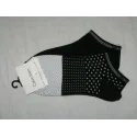 Calvin Klein F16CKW-HC1-E Cotton Socks. Pairs Performannce Coolmax calzini di taglia unica di colore nero con pois