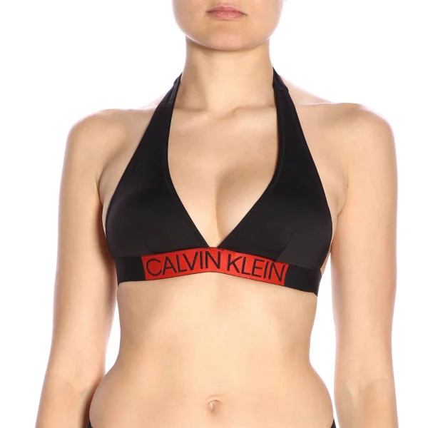 Calvin Klein Swimwear kw0KW00600 094 black and red