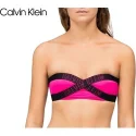 Calvin Klein Swimwear kw0KW00546 507 Black Fuchsia