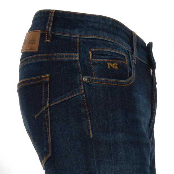 Nero Giardini jeans man with four comfortable pockets article A970511U 200