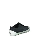 Calvin Klein Sneaker Moda Suede & CK Logo Jaquard Blu 01150
