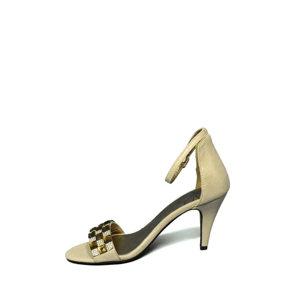 Trendy too sandalo di colore oro codice articolo 6TBE249