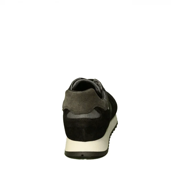 Nero Giardini sneaker uomo in camoscio colore nero articolo A9 01220 U 100