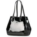 Valentino Handbags borsa sintetica winter pascal donna colore nero art. VBS3LU02V