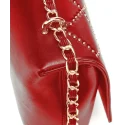 Valentino Handbags borsa sintetica mandolino donna colore rosso art. VBS3KI03