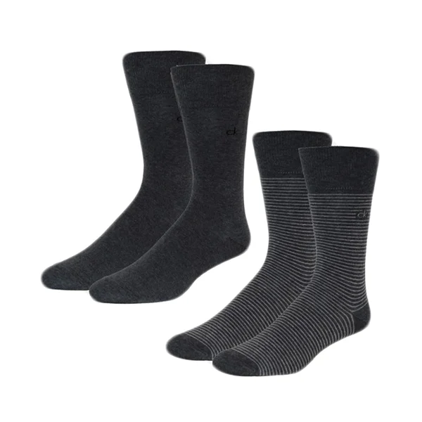 Calvin Klein socks black man two pairs per package art. ECW177 exp2