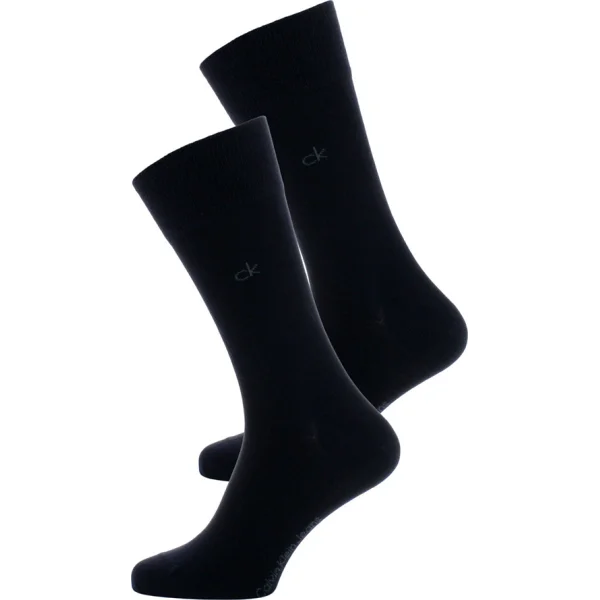 Calvin Klein socks short black man two pairs per package art. ECP275