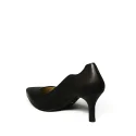 Nero Giardini decolletage woman with average heel black leather article A9 09420 DE 100