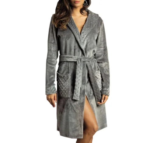 SièLei dressing gown woman gray article LP72