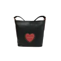 Valentino Handbags borsa di colore nero/rosso Violino articolo VBS3JZ02