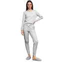 Noidìnotte Pajamas hot woman gray cotton article FA6837AB