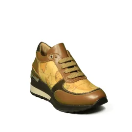 Alviero Martini wedge sneaker donna colore bronzo articolo Z A752 535F