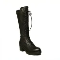 Nero Giardini boot woman in leather black color article A9 09624 D 100