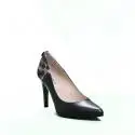 Nero Giardini decoltè woman with average heel black leather article A9 09321 DE 100