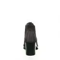 Nero Giardini tronchetto donna in pelle con tacco medio color carbone articolo A9 08820 D 103