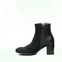 Nero Giardini Tronchetto Woman leather heel with medium color black article A9 08730 D 100