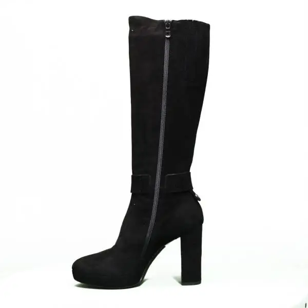 Nero Giardini boot woman in leather black color article A9 09482 DE 100