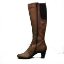Manas boot to heel low color leather article 82050rq