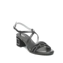 Nero Giardini sandalo donna con tacco medio colore nero articolo E012262D 100